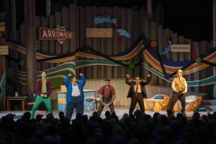Northern Sky production of We Like It Where. Photo by Len Villano.