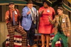 Northern Sky production of We Like It Where. Photo by Len Villano.