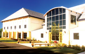 Auditorium Outside Northern Sky Theater